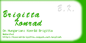 brigitta konrad business card