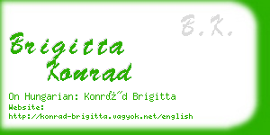 brigitta konrad business card